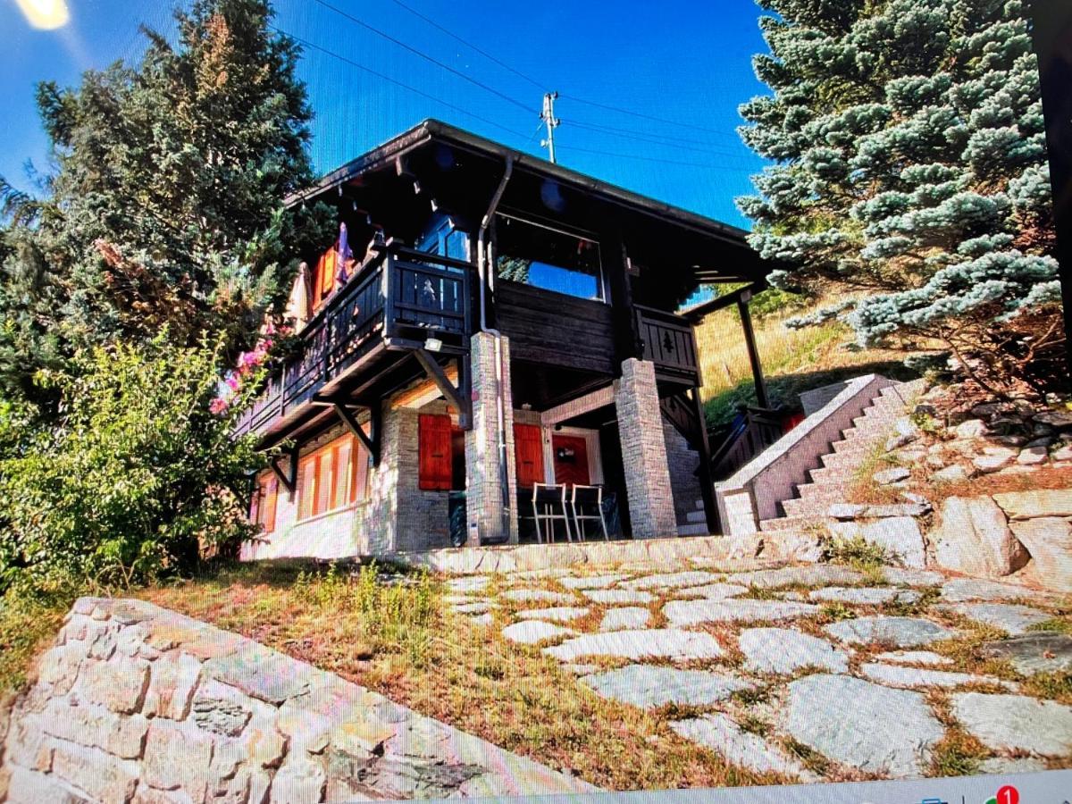 Chalet Edelweiss A Saint-Martin, Val D'Herens Esterno foto